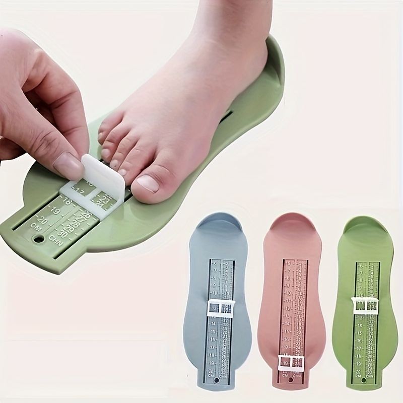 1pc-bebê pé régua crianças dispositivo de medição de comprimento do pé criança sapatos calculadora para crianças sapatos infantis acessórios ferramentas de calibre