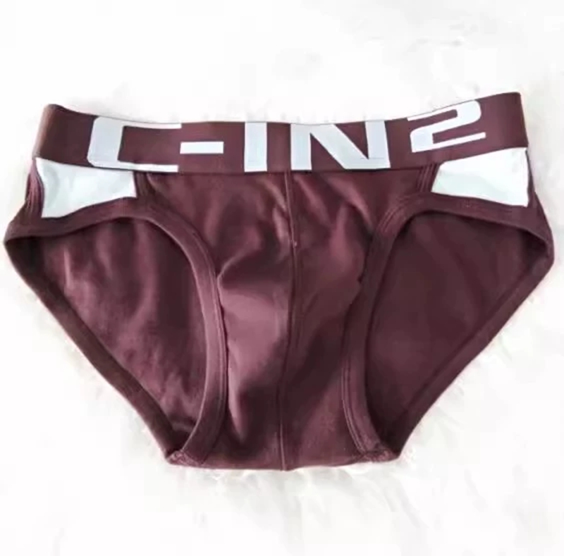 Calzoncillos de algodón puro simples y a la moda para hombre, calzoncillos cómodos de algodón puro D6666