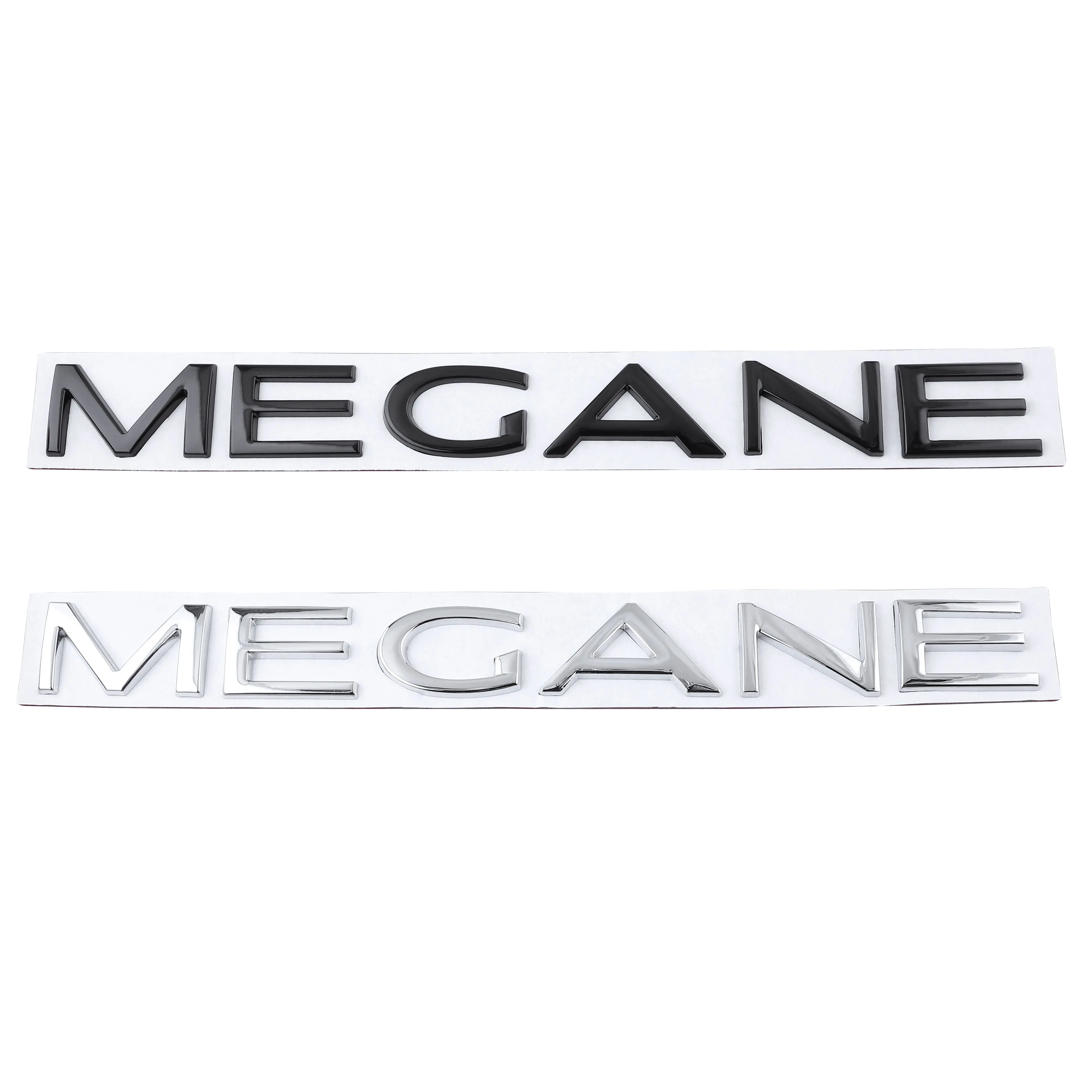 3D coche Metal MEGANE Logo emblema insignia calcomanías pegatina para Renault Megane estilo piezas decoración accesorios de coche pegatinas de coche
