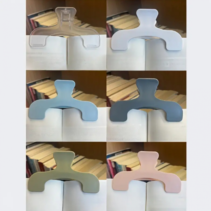 1pc Large Strong Book Clip, Practical Note Clip, Student Page Holder to Prevent Book Flipping, a Useful Study Tool