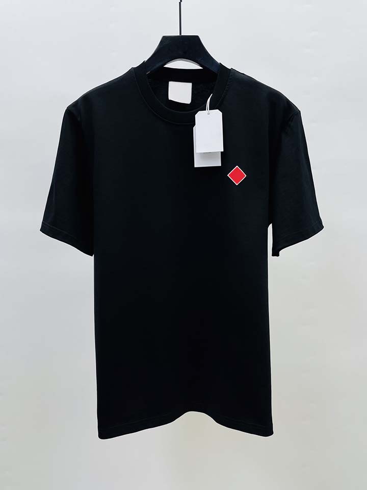 Camisetas Casinoblank Paris 2026ss com Bordado para Mulheres e Homens, Camisetas Oversized de Algodão Casual para o Verão