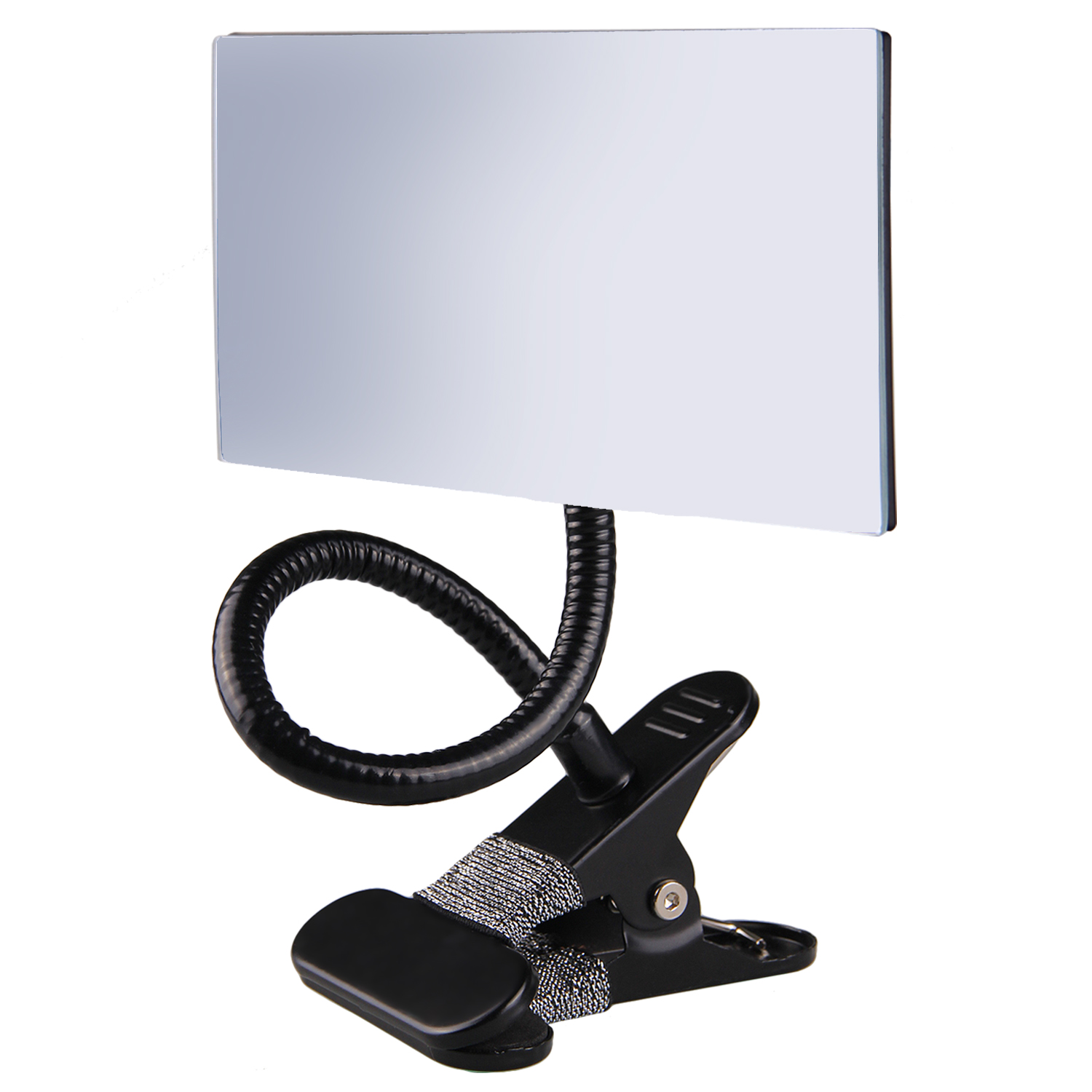 Rétroviseur convexe flexible à clipser pour la sécurité au bureau, rétroviseur de bureau, clip pour la confidentialité personnelle, vision élargie