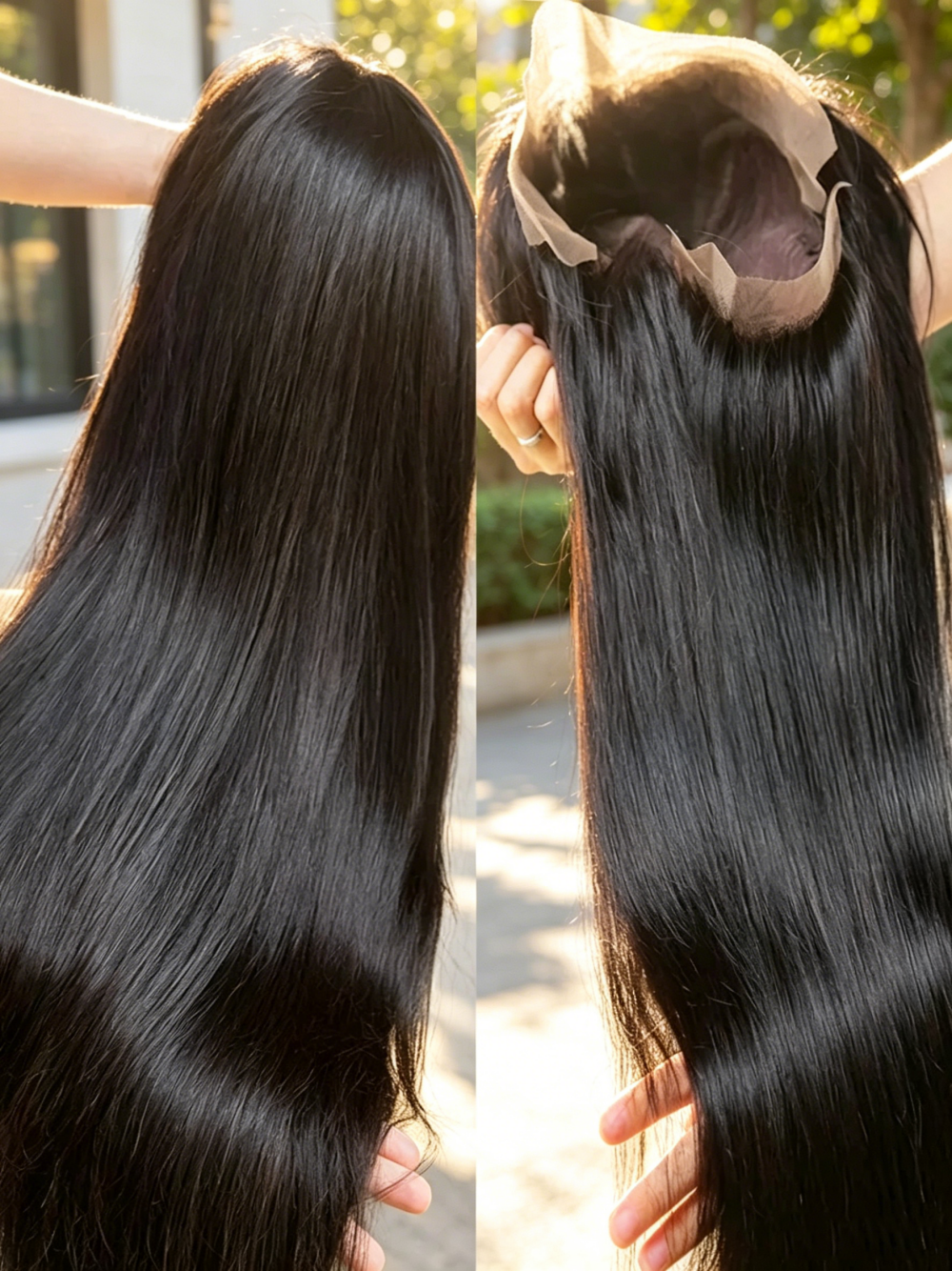 Peruca Frontal HD Transparente 13x4 com Densidade 250, Liso Extremo, 30-40 Polegadas, Sem Cola, Pronta para Usar, Peruca de Renda 5x5, Perucas Frontais de Renda 13x6