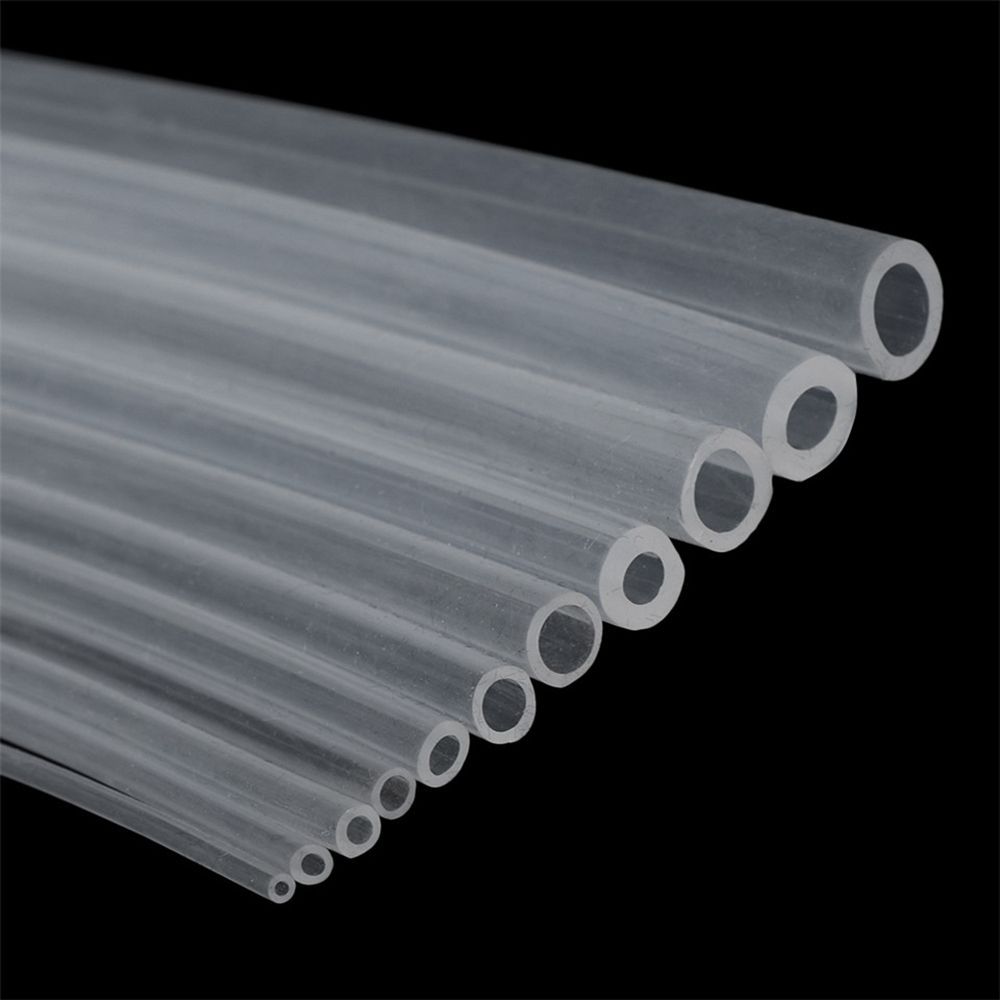 1 Meter Food Grade Transparent Silicone Rubber Hose 2 3 4 5 6 7 8 10 mm OD Flexible Silicone Tube Soft Drinking Water Pipe