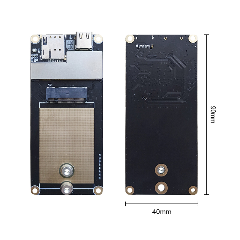 M.2 to USB2.0 USB3.0 TYPE-C, PCIE to USB2.0 USB3.0 TYPE-C 4G 5G โมดูลบอร์ดพัฒนา