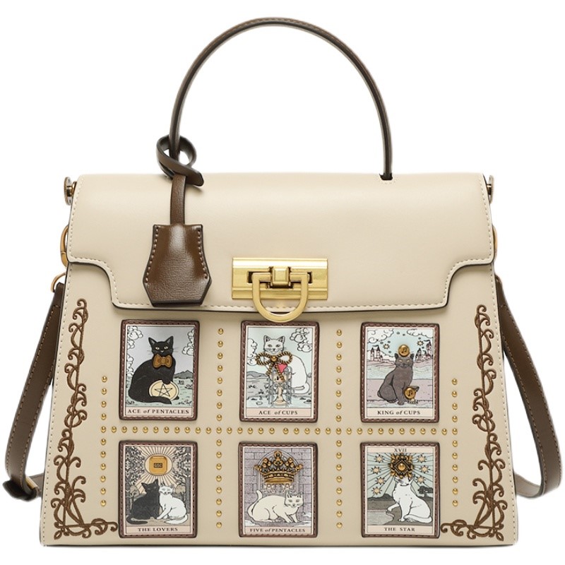 Bolsa feminina marca bolsa 2025 nova luz de luxo high-end designer retro crossbody bolsa de ombro