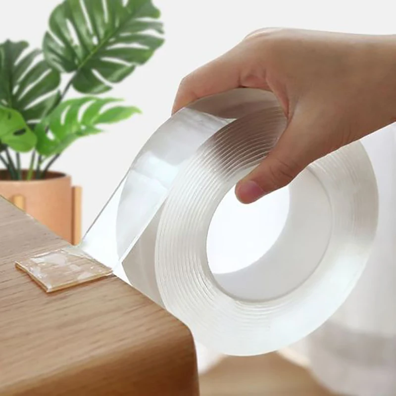 3m Nano Tape doppelseitiges Klebeband transparent wieder verwendbare wasserdichte Klebebänder reinig bare Küche Bad liefert Bänder