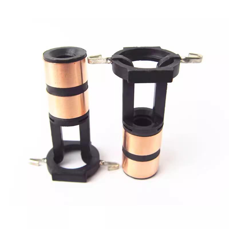 3-100 Uds. Para Toyota Corolla Honda Accord generador de energía colector cabeza de cobre anillo deslizante anillo de cobre (tamaño: 6x14,5x46mm)