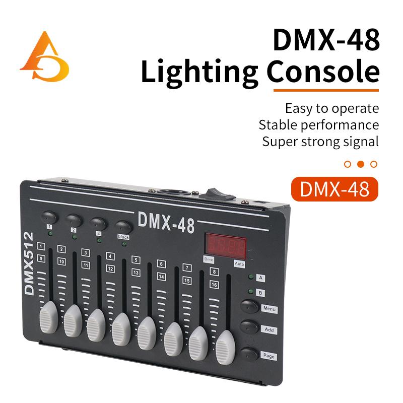 Contrôleur DMX LED Par Light DJ Light Console DMX-48 Console universelle norme internationale contrôle DMX512
