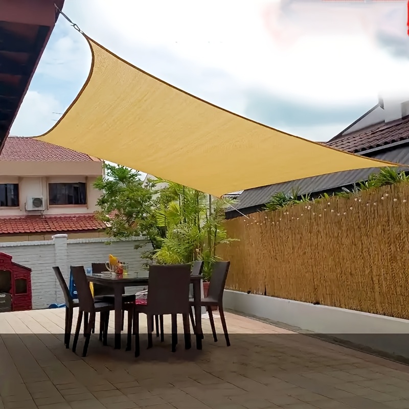 Jaring Kerai Luar Ruangan 2X3M/3X4M, Jaring Kerai Terenkripsi dan Tebal, Kain Kerai Balkon Taman Kolam Renang