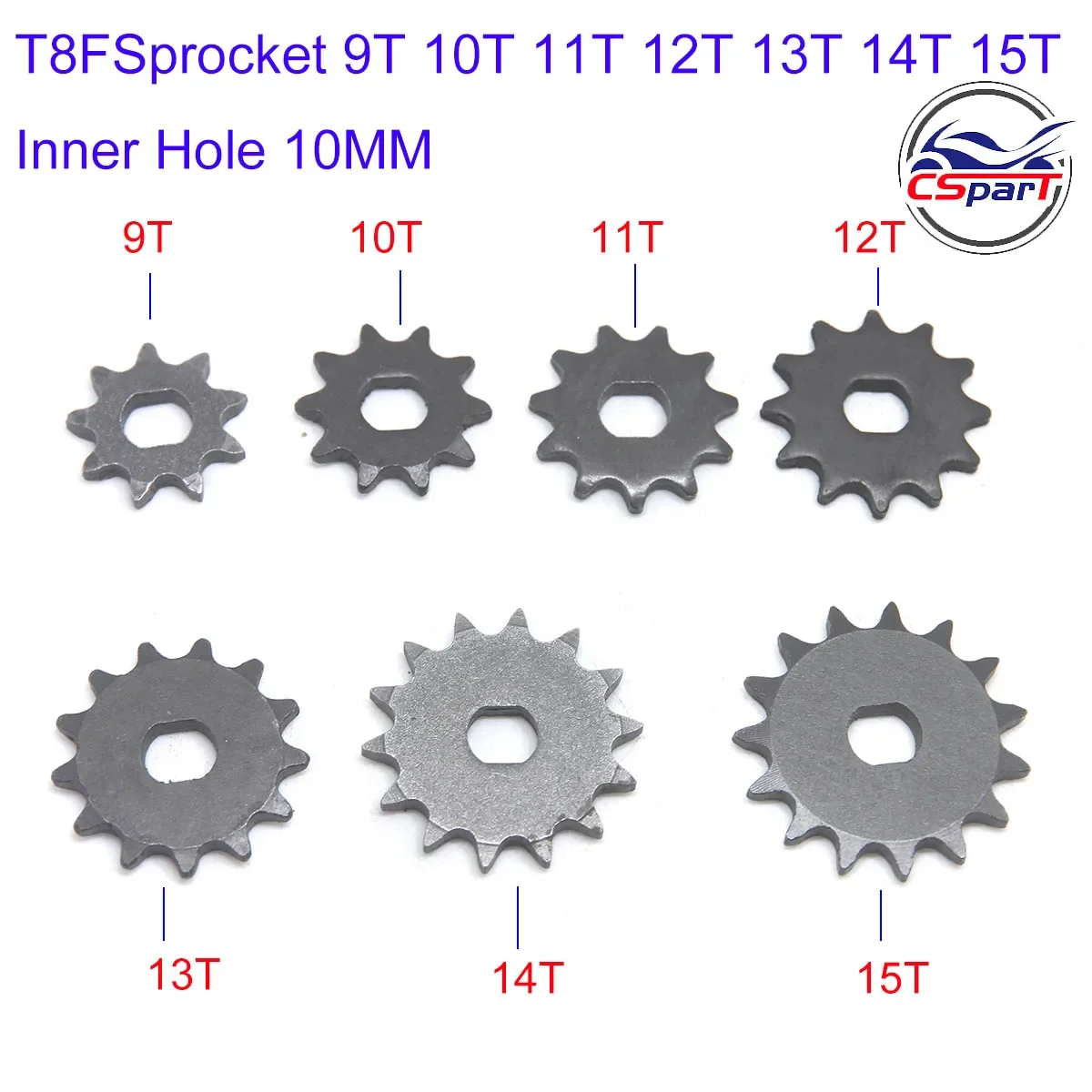 9 10 11 12 13 14 15 Răng 9 T 10 T 11 T 12 T 13 T 14 T 15 T T8F Xích 10 MÉT Đối Với Razor EVO IZIP 500 Wát 1000 Wát Electric Scooter