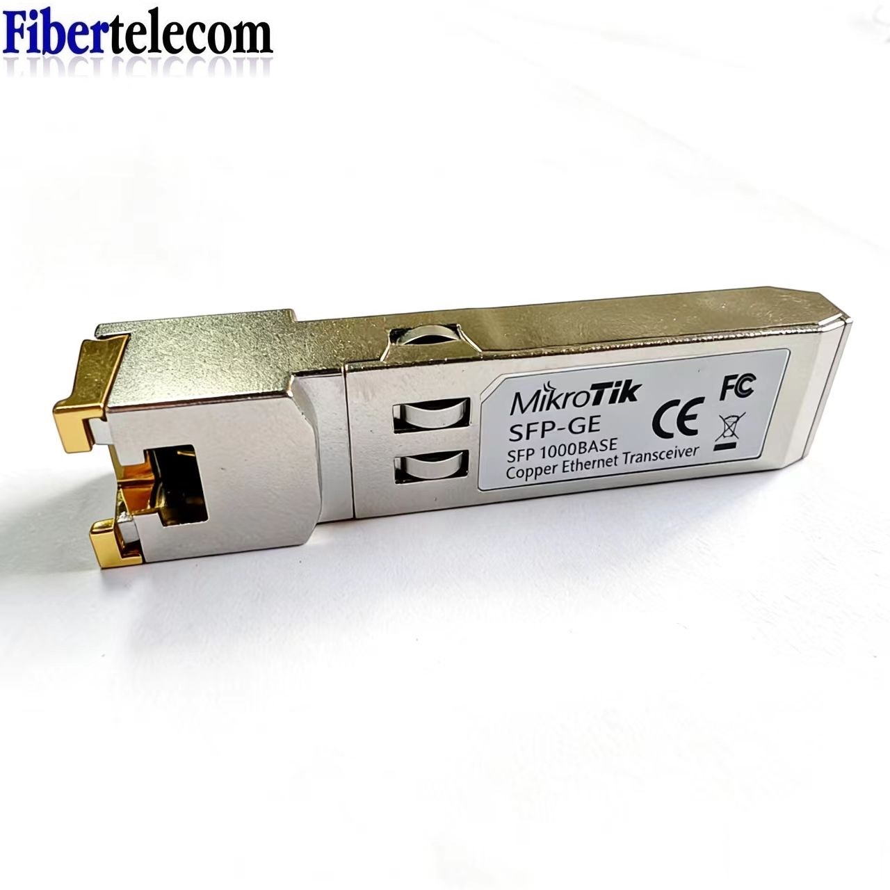 Módulo de fibra sfp porta ethernet módulo rj45 1000base-t conector de interruptor cobre compatível com mikrotik gigabit ethernet
