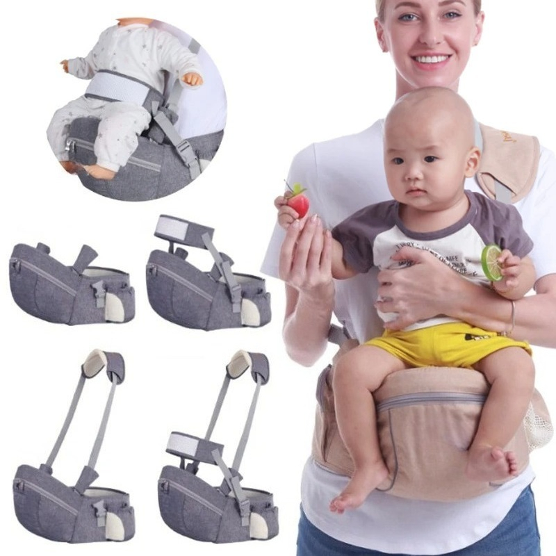 Portador de bebê ergonômico portátil infantil criança hip assento cintura fezes estilingue frente enfrentando canguru envoltório do bebê portador para engrenagem do bebê