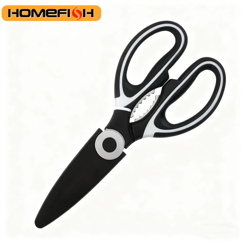 Herramientas de Cocina Multifuncionales de Acero Inoxidable, Tijeras Resistentes para Picar Verduras, Huesos de Pollo, Pescado y Alimentos, Herramienta Multiusos