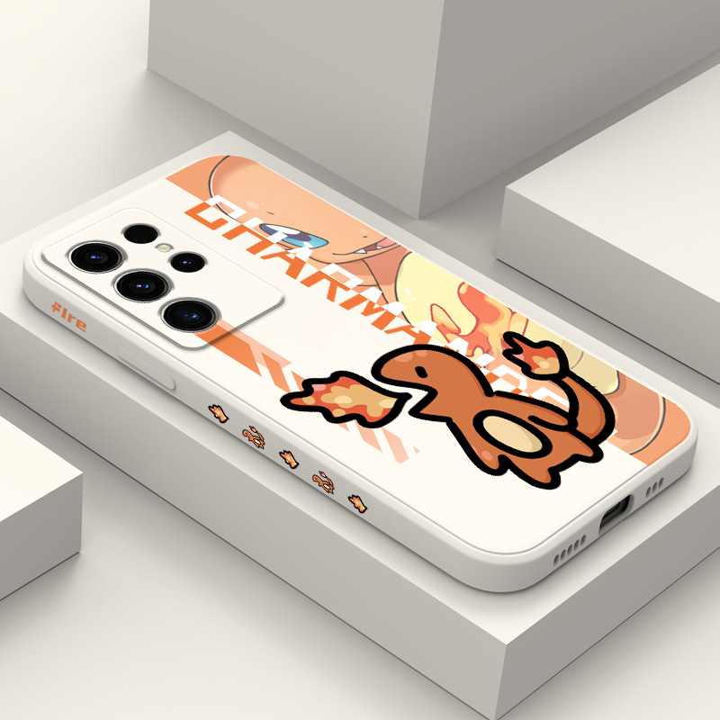 Schattige Kleine Draak Telefoon Case Voor Samsung Galaxy S25 S24 S23 S22 S21 S20 S10 S10E Ultra Plus FE Note 20 Ultra Plus Cover
