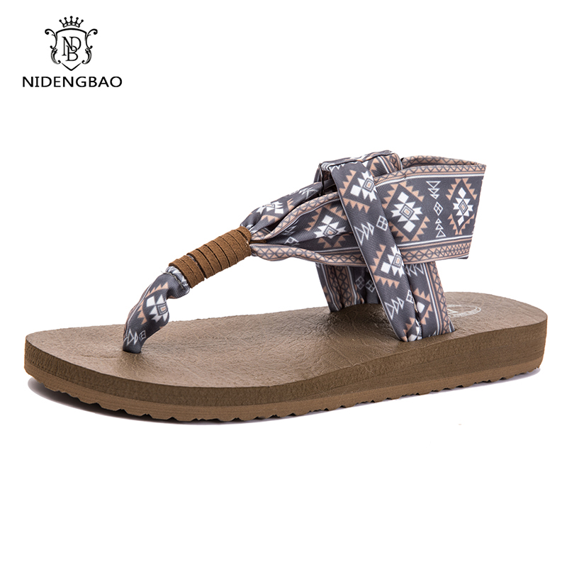 Sandali da donna Yoga Sling scarpe retrò scarpe Casual da spiaggia comode scarpe da allenamento Yoga antiscivolo con fondo morbido infradito da donna