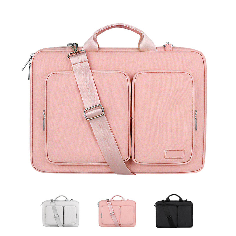 13.3/14/15.6/16 zoll Frauen Stoßfest Laptop Tasche Notebook Case Sleeve Für Macbook Air Pro Hp13 15 Business Schulter Aktentasche
