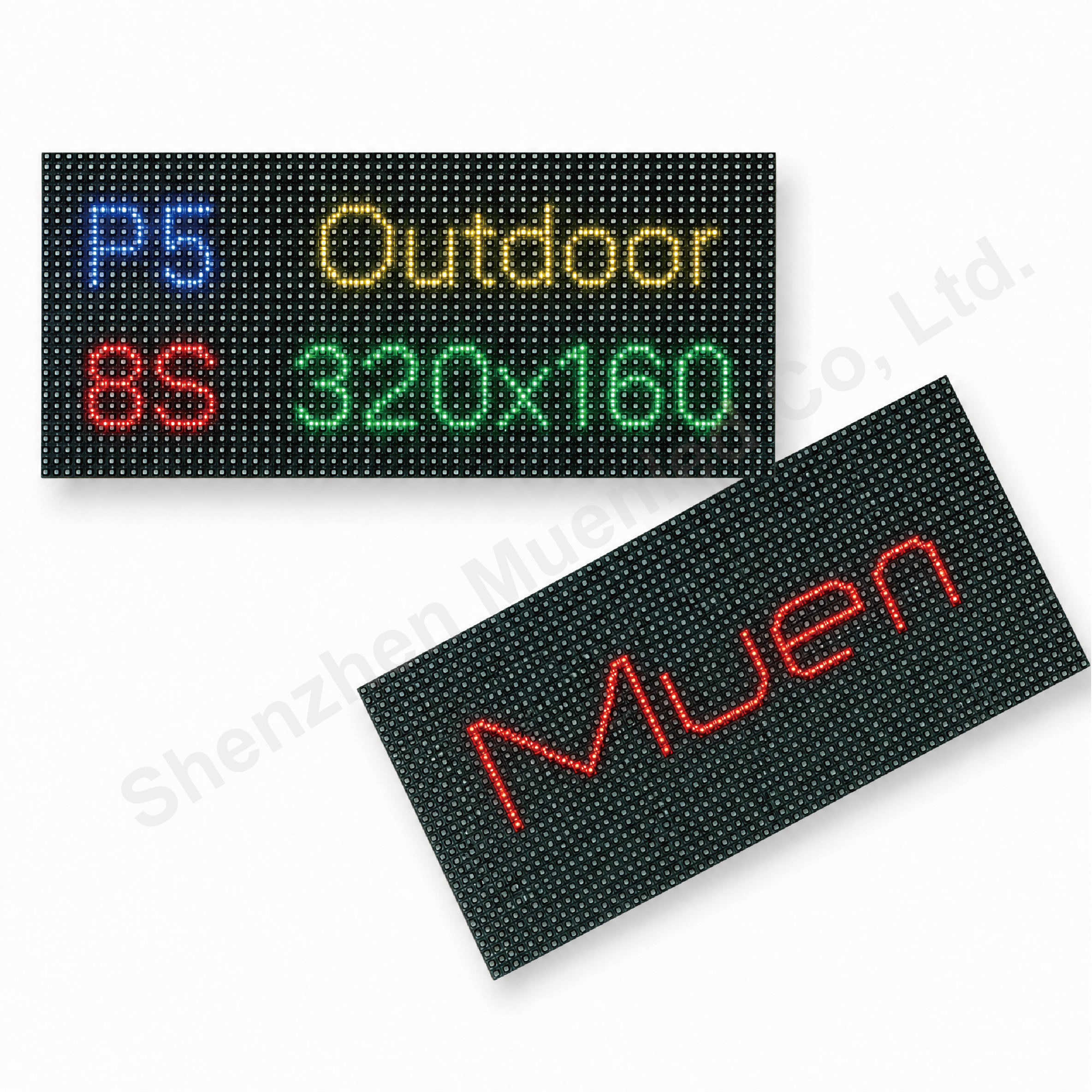 Darmowa Wysyłka Zewnętrzny Ekran LED P5 64*32 piksele Zewnętrzny Moduł Panelu Wyświetlacza LED 320 x 160mm 8Scan