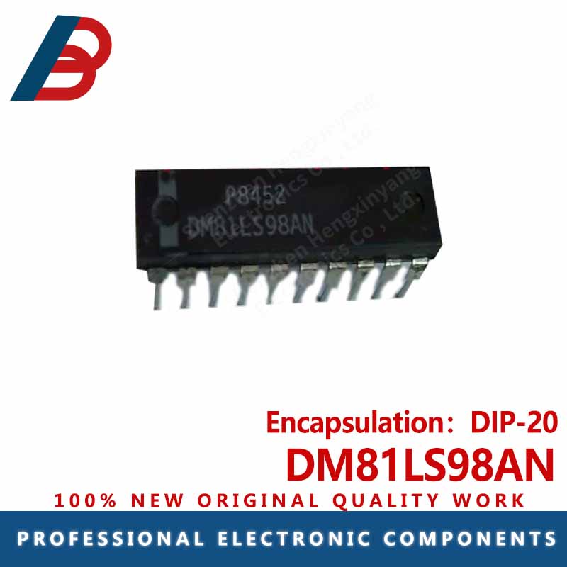Paquete de 10 piezas DM81LS98AN, chip controlador de búfer DIP-20