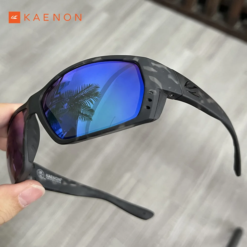 Lunettes de soleil carrées unisexes, lunettes de sport miroir, lunettes de soleil de pêche, marque originale, Uco, hommes, femmes, vintage, UV400