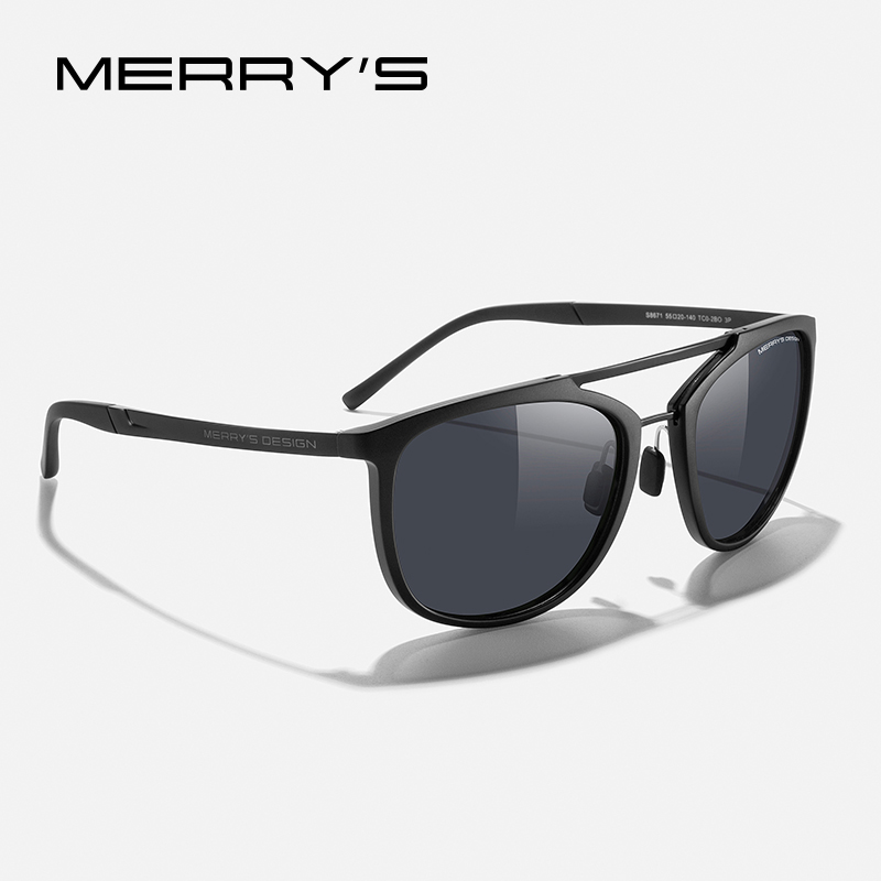 MERRYS DESIGN классические мужские поляризационные солнцезащитные очки для вождения, рыбалки, гольфа, уличные роскошные оттенки UV400, женские солнцезащитные очки S8671