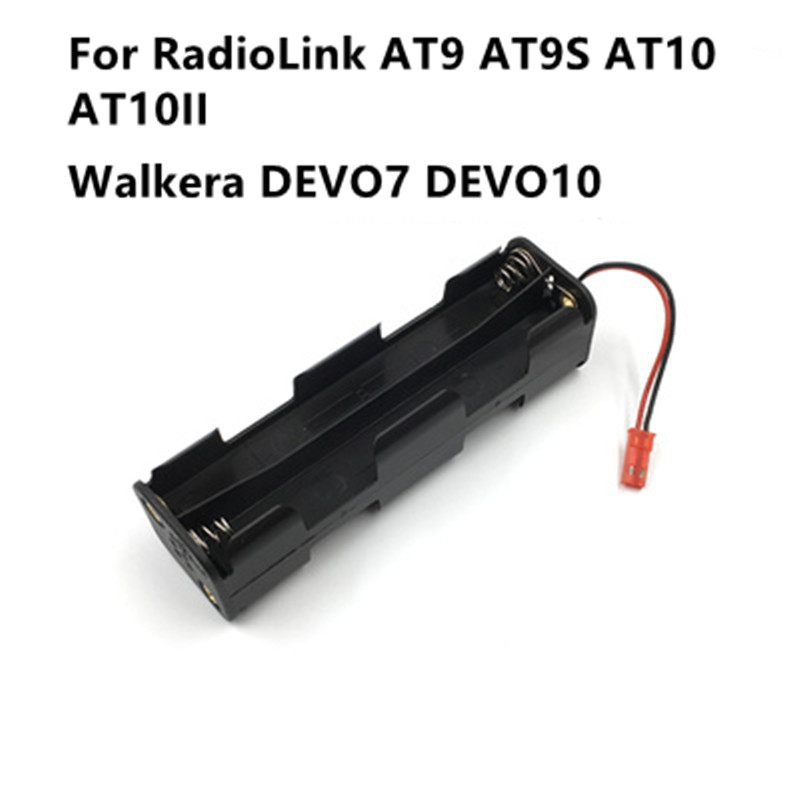 RadioLink 8xAA 12V boîtier de batterie pour AT9 AT9S AT10 Walkera DEVO7 DEVO10 RC radiocommande émetteur pièces d'outils