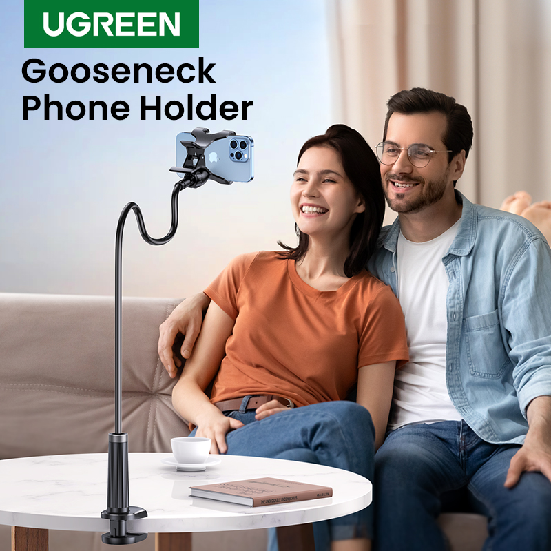 UGREEN-Soporte de teléfono móvil de aluminio, brazo perezoso para iPhone 13, 12 Pro, Xiaomi, Samsung, tableta