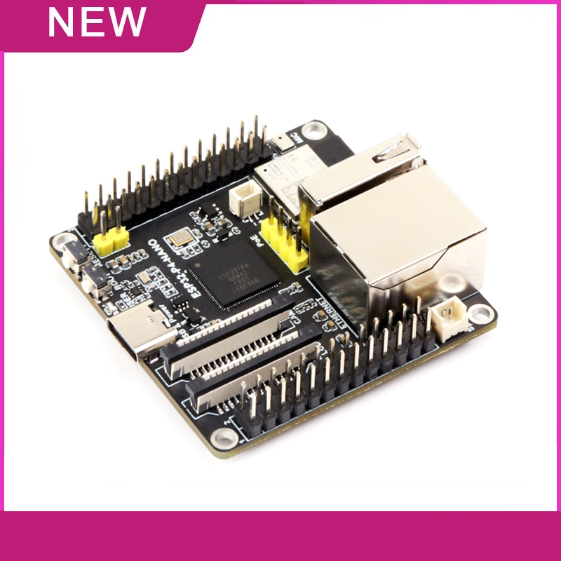 Плата разработки Waveshare ESP32-P4-NANO на базе чипа ESP32-P4 с двухъядерным и одноядерным процессором RISC-V