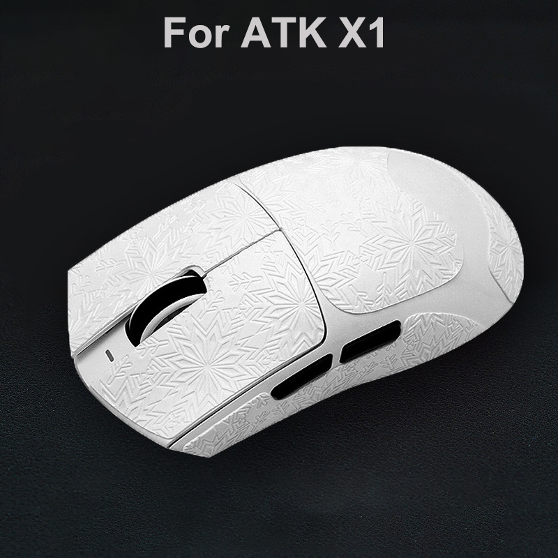 Cinta de agarre para ratón, pegatina hecha a mano para patín, piel de lagarto antideslizante, chupar el sudor para ratón ATK F1 PRO MAX Ultimate/ATK X1 PRO MAX Ultra