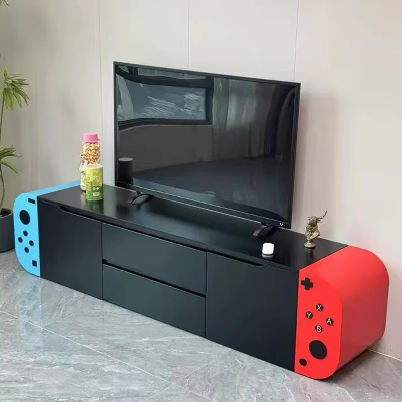 Schrank Große TV-Ständer Schlafzimmer Ästhetische Schubladen Tisch TV-Ständer Moderner Boden Muebles Para El Hogar Möbelzubehör
