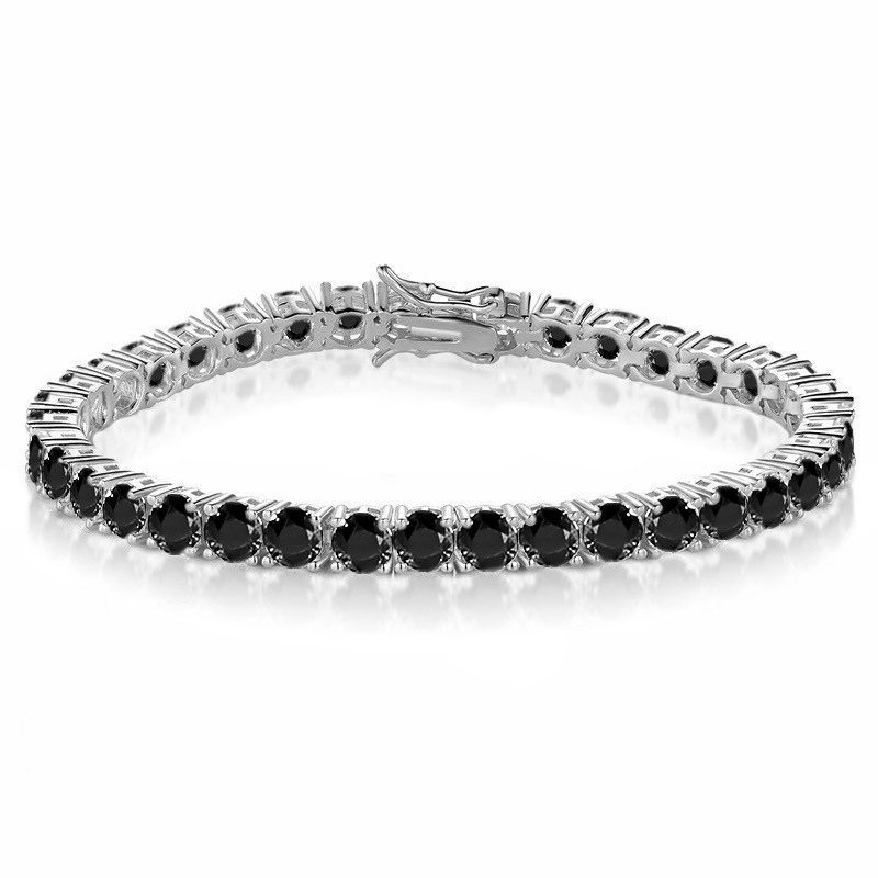 EUREKA Hip Hop สร้อยข้อมือเทนนิส Zirconia ทองแดง Neutral เงาแฟชั่นเครื่องประดับของขวัญ Party เครื่องประดับ Fine