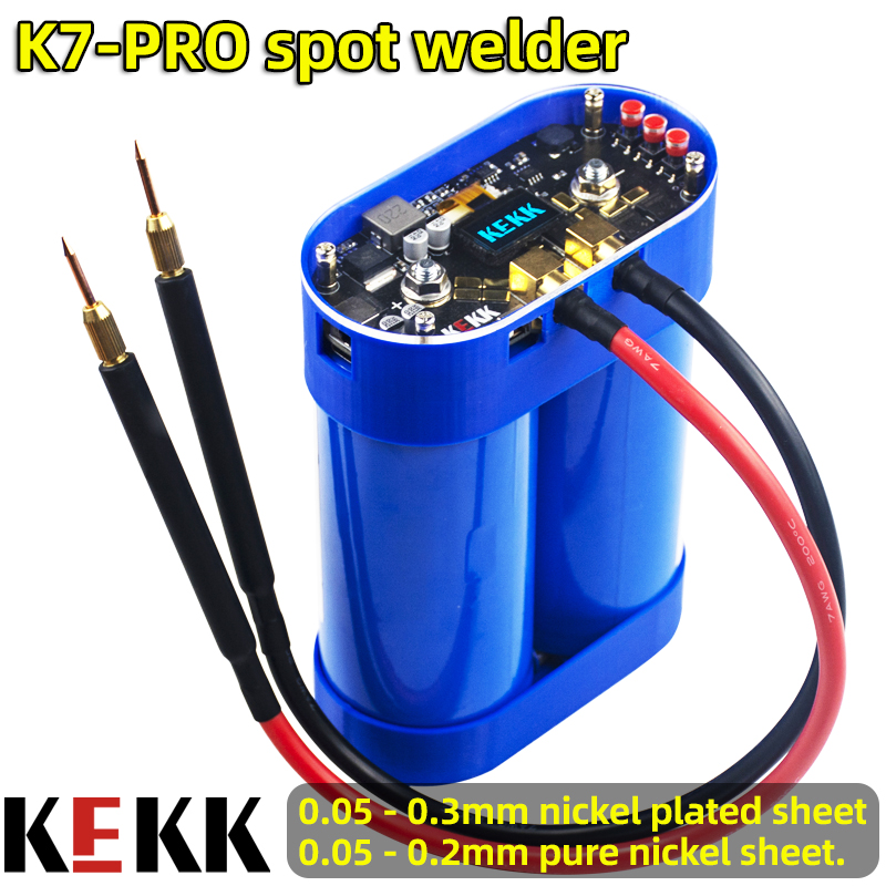 K7-PRO Конденсатор для аппарата точечной сварки, комплект платы управления точечной сваркой, модуль контроллера для точечной сварки для DIY 18650, литиевая батарея