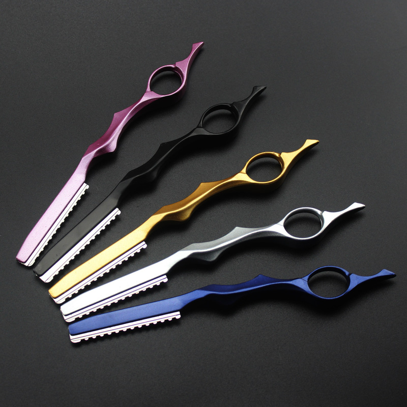 Professional  2 In 1 Hair Scissors Cutting Barber Razor Haircut Thinning Shears Styling Tools Hairdressing Scissors