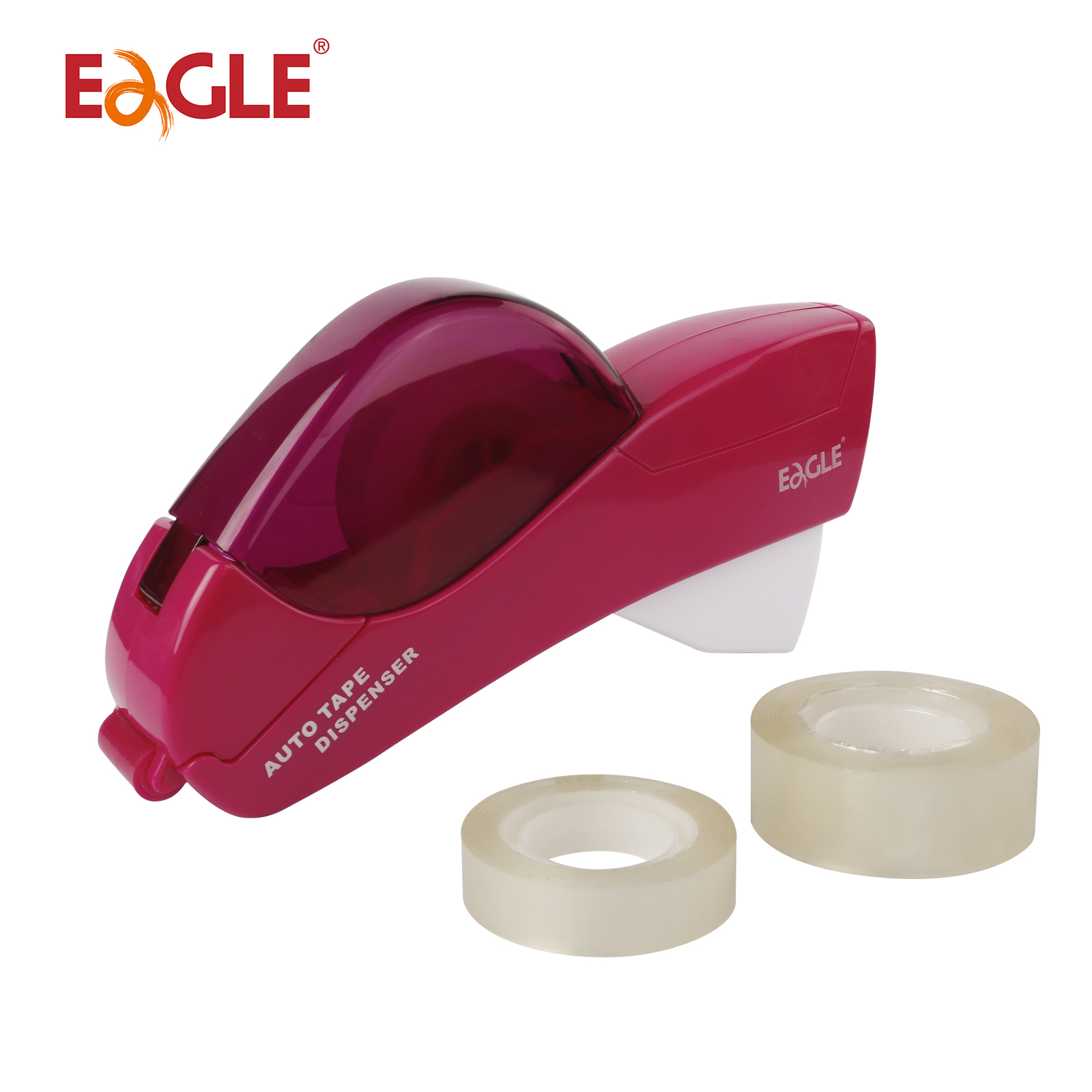 Distributeur automatique de ruban adhésif Eagle, aucune batterie requise, avec 2 rouleaux de ruban adhésif gratuit, adapté au travail manuel, emballage cadeau familial