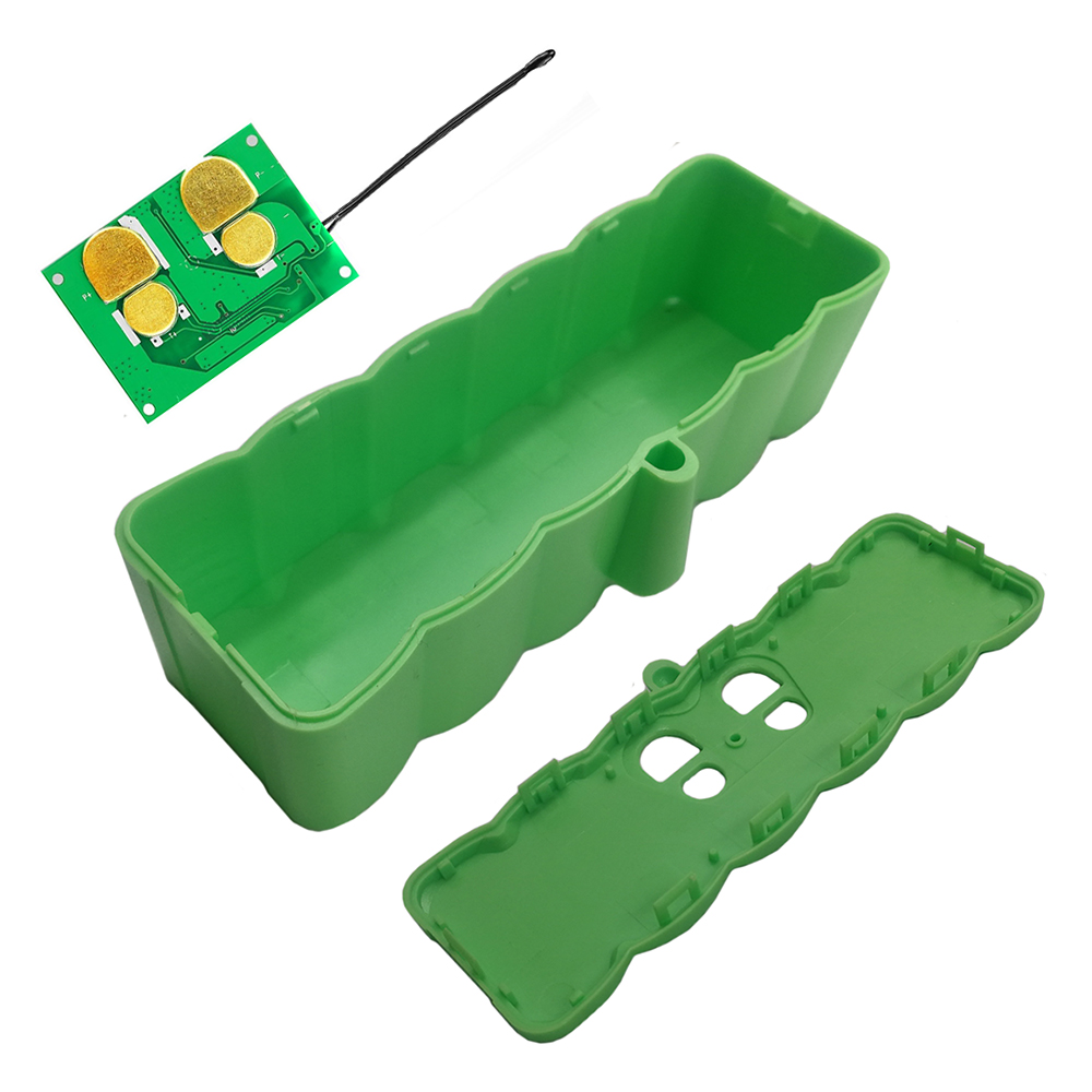 Cangkang Baterai Li-ion BMS PCB Papan Perlindungan Pengisian Rumah Kotak Lithium Bersarang untuk Irobot Roomba 5 6 7 8 9 Seri Penyapu
