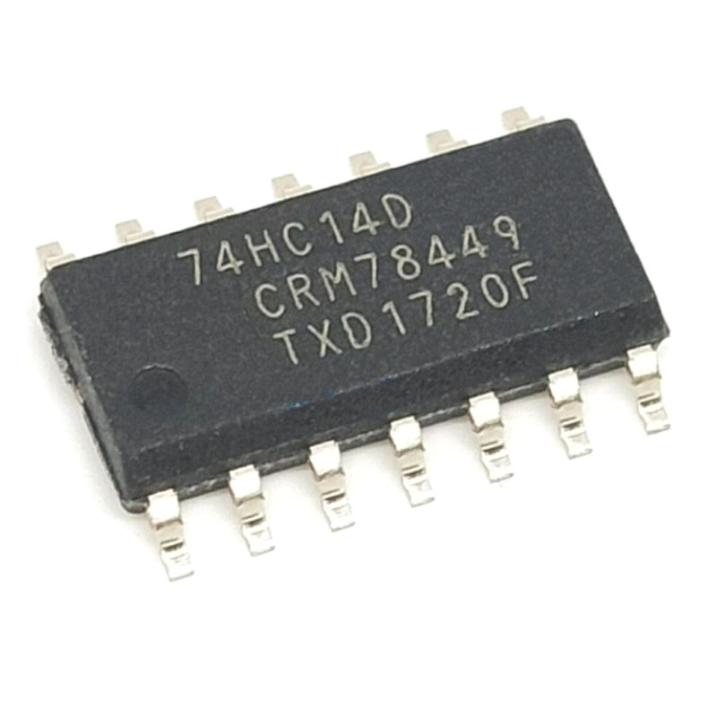 20PCS 74HC14D 74HC14 SN74HC14DR SN74HC14 SOP-14 พลาสติกป้องกันกรณี