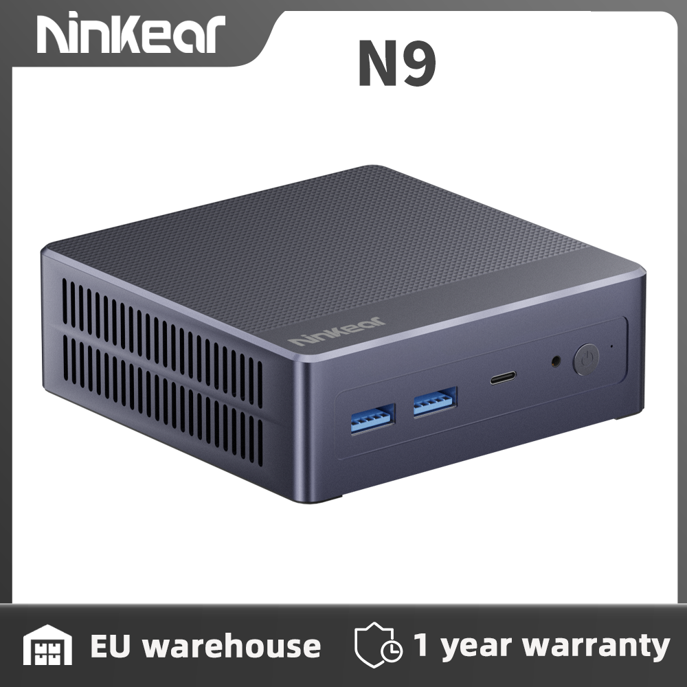 Ninkear-Mini PC N9, Windows 11, Intel N95, 8/16GB, DDR4, 256/512GB, SSD, WIFI 5,0, ordenador de escritorio para oficina