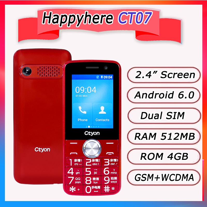 2023 New Android 6.0 Smartphone Push Button MTK6737M cheap WIFI Cheap Mobile Phone unlocked celulares keyboard