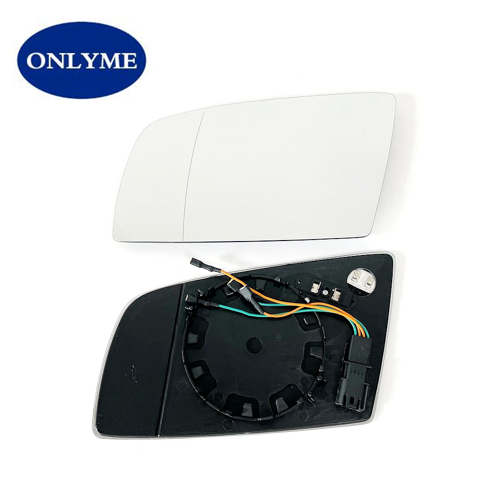 Espejo Retrovisor Gran Angular de 4 Pines con Calefacción y Conector para BMW Serie 5 E60 E61 (2003 04 05 06 07 08 09) Serie 6 E63 E64 (04-10)