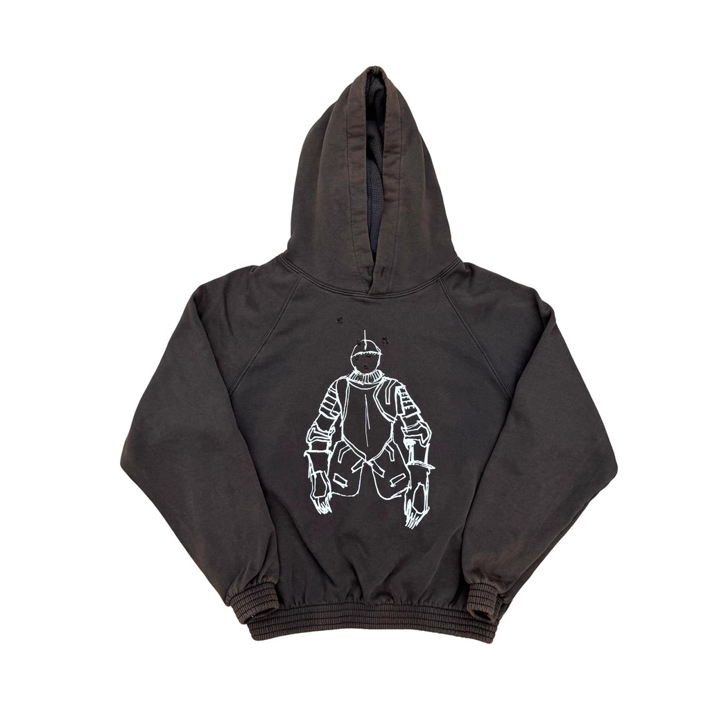 Nieuwe Luxe SS01 ridder zip up N9 Nummer 9. Trui Hoodies Hoody hooded Sweatshirts fluwelen Katoen Dikke Fleece Geen tag E92