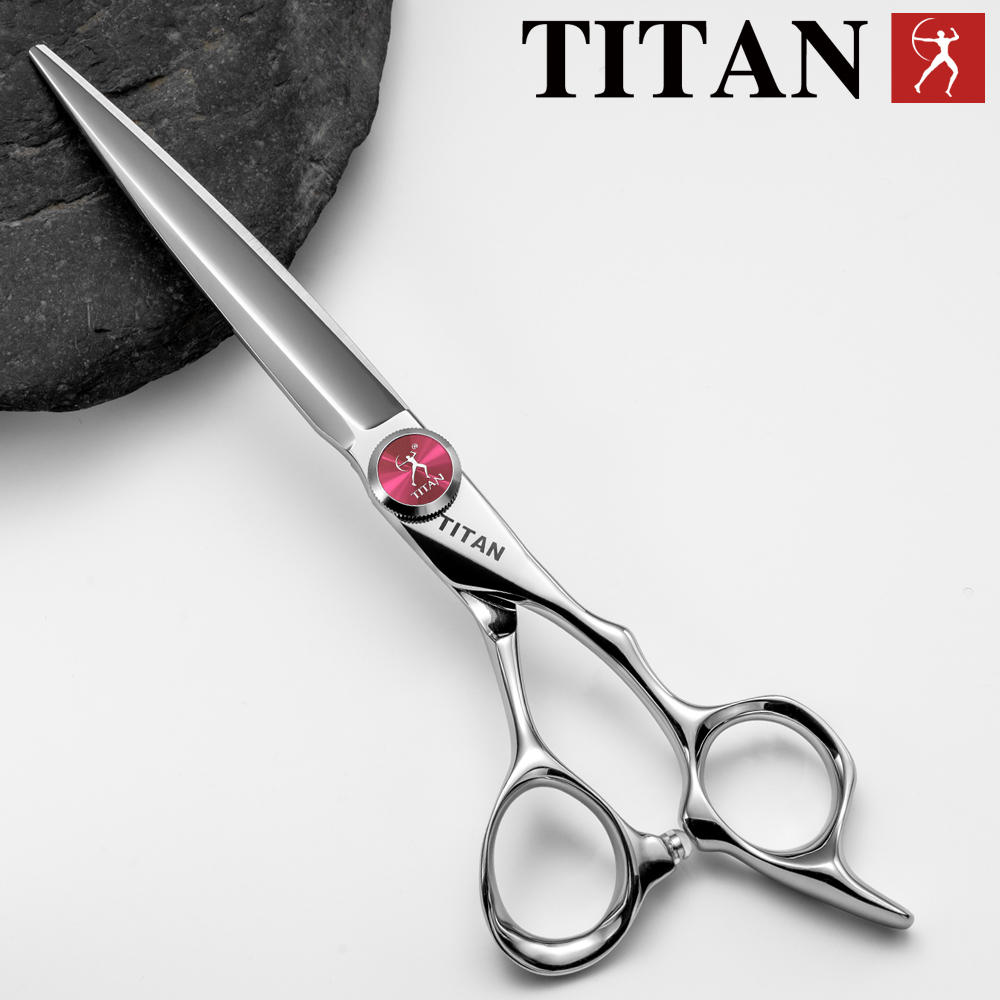 Ciseaux de coiffure professionnels Titan 6 pouces pour barbier
