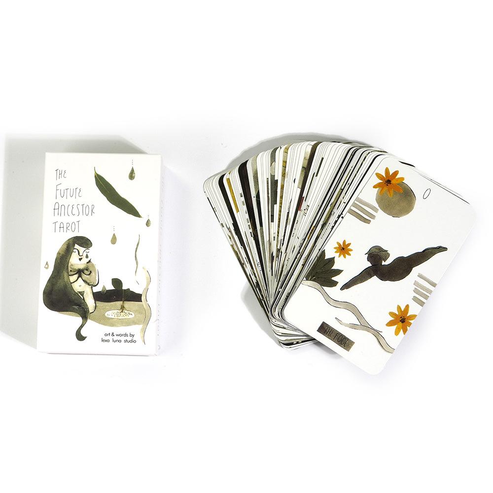 Jeu de cartes de tarot The Future Ancestor, 10.3x6cm