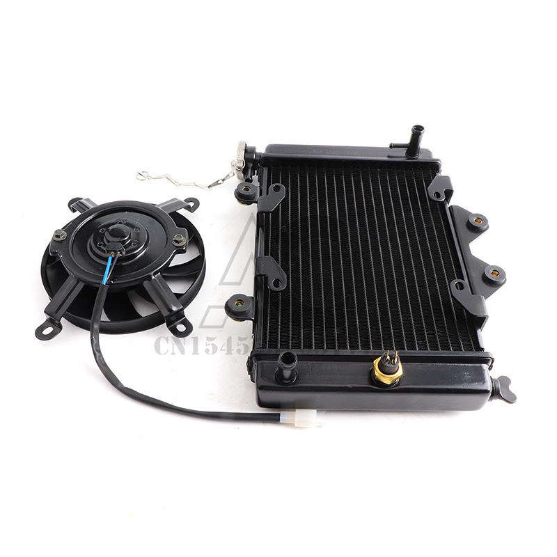 200cc 250cc waterkoeling motor koeler radiator koeling 12v ventilator voor moto rcycle moto quad 4x4 atv utv onderdelen
