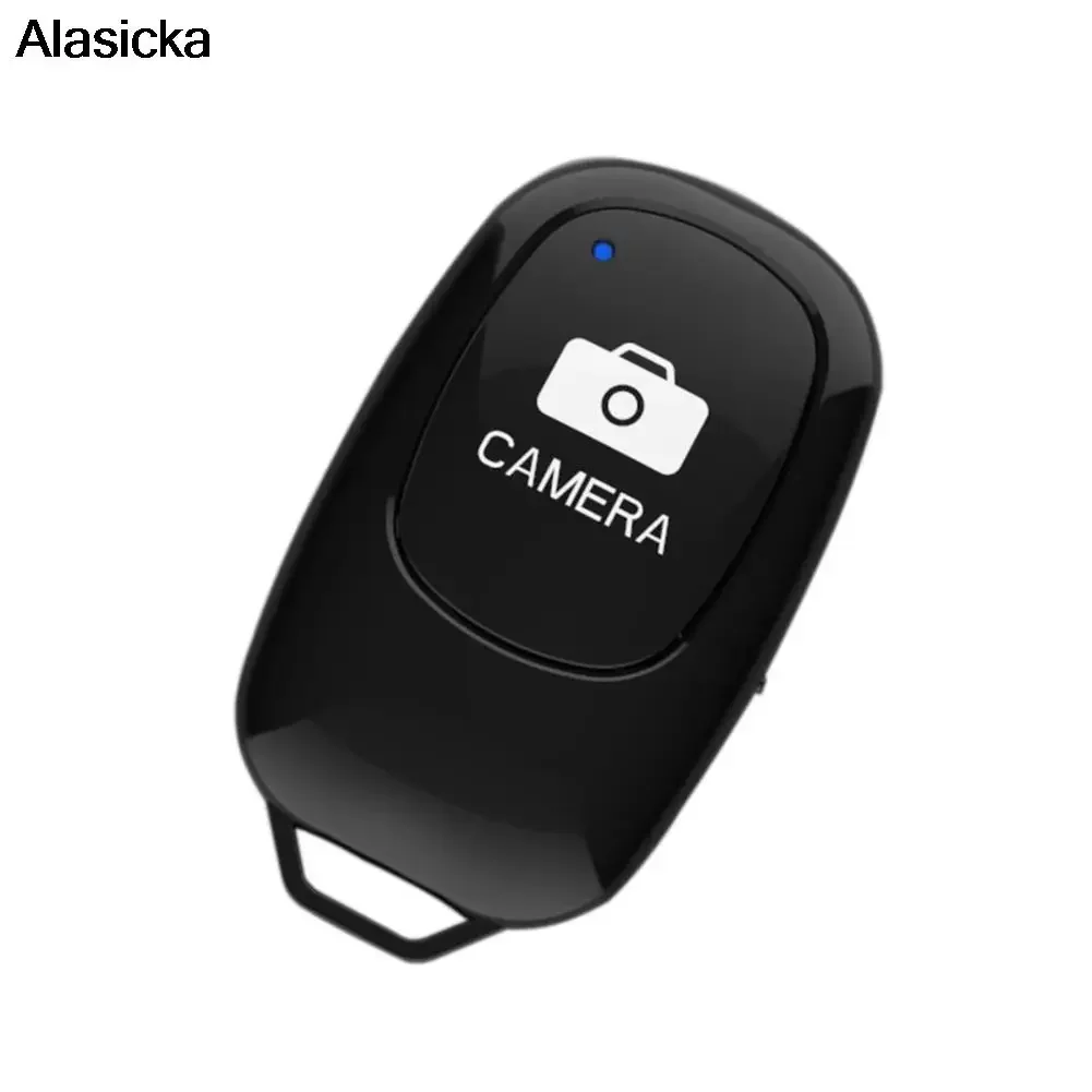 Mini controlador inalámbrico de Control remoto compatible con Bluetooth, temporizador automático, palo de cámara, botón de Selfie de liberación de obturador