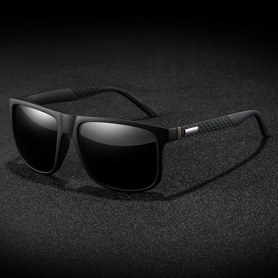 Luxuriöse Retro-Sonnenbrille mit polarisierten Gläsern für Damen und Herren, modisch, zum Autofahren, Angeln, UV400-Schutz, Marken-Designer-Brille für Männer