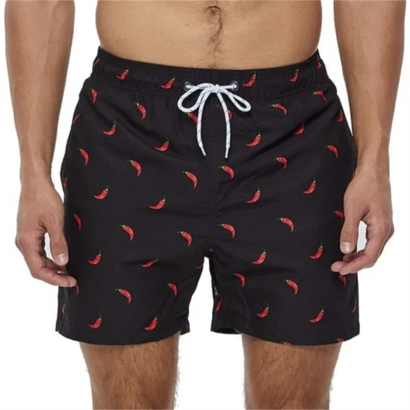 3D Print Coconut Tree Pattern Beach Short For Men's Fashion Sportowe szorty kąpielowe Szybkoschnące letnie Y2k Man Designer Clothes