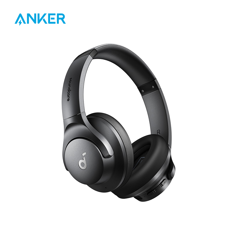 Soundcore от Anker Q20i Гибридные наушники с активным шумоподавлением Беспроводные накладные наушники Bluetooth 40H Длительное время воспроизведения ANC