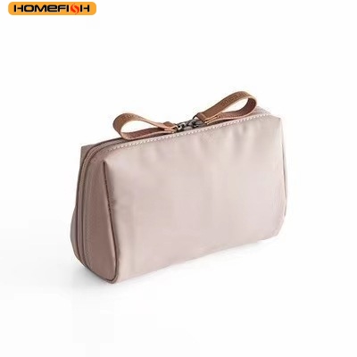 HOMEFISH 1 Stück Mini Tragbare Kosmetiktasche, Damen Lippenstift-Etui Münzbörse Kleine Toilettenartikel-Organizer