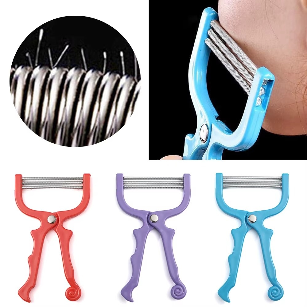 1 PCs Handheld Facial Hair Remover Manual Removal Epilator Beauty Shaving Threading Tool For Women Adults Beauty Epilator