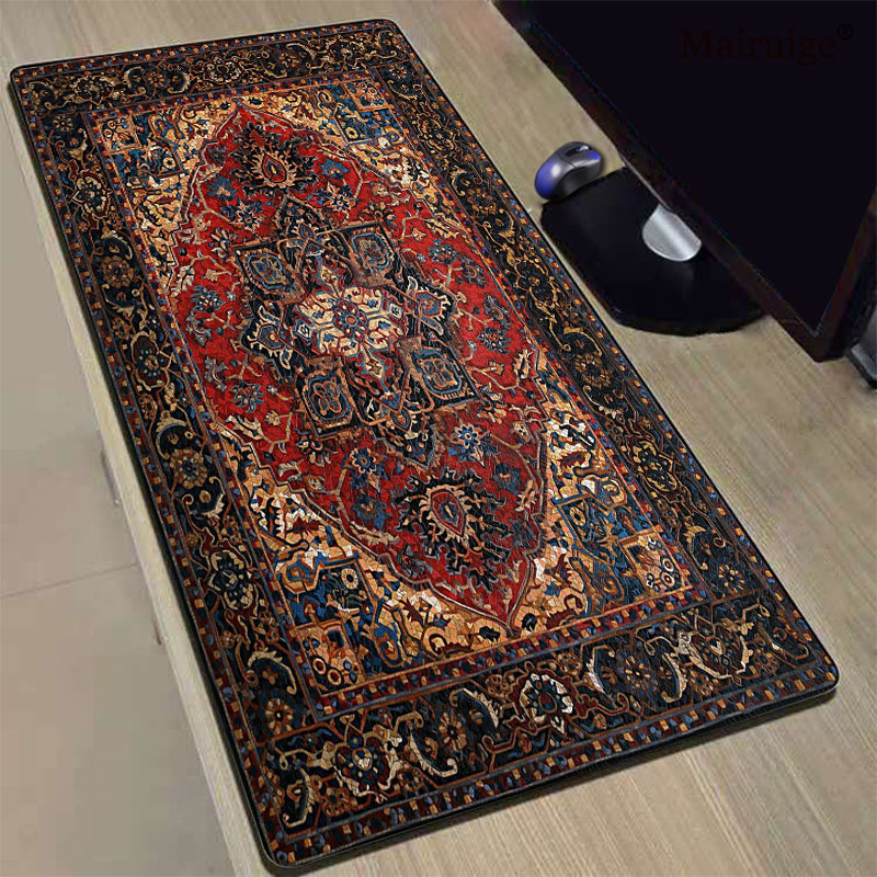 Tapis de souris accessoires de bureau tapis de prière tapis persan tapis de souris Gamer ordinateur accessoire de bureau clavier tapis de souris société